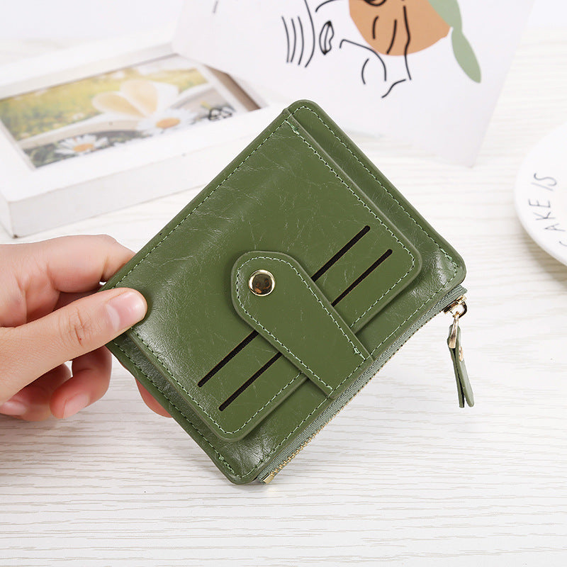 Women's Multi-card Slot Zip Multifunction Wallet