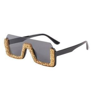 Diamond square sunglasses