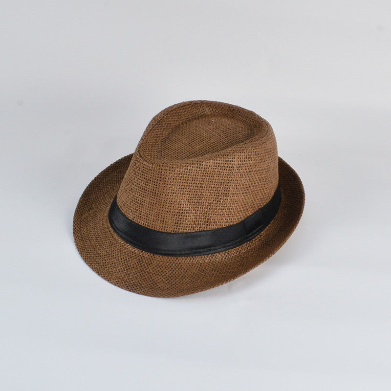 Men's wild travel outdoor leisure Panama jazz hat