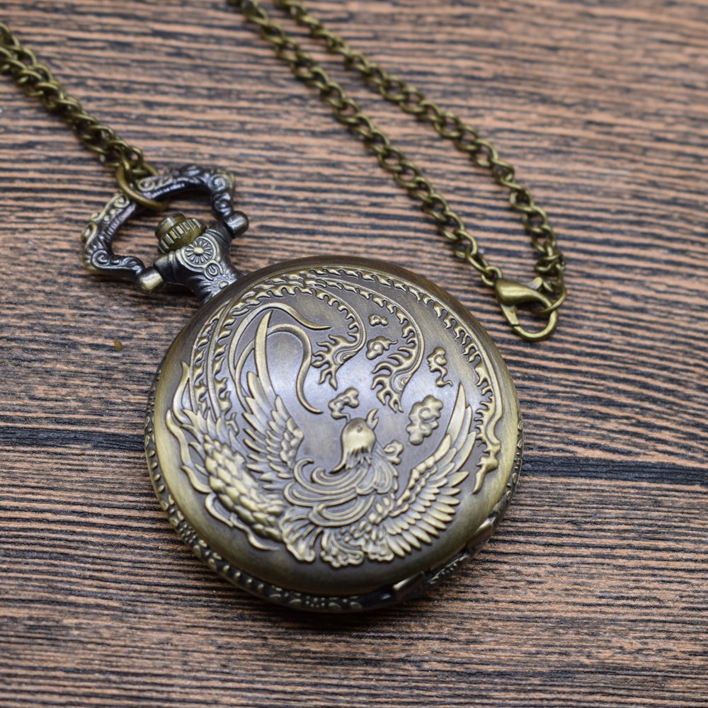 Pocket watch with Phoenix cross