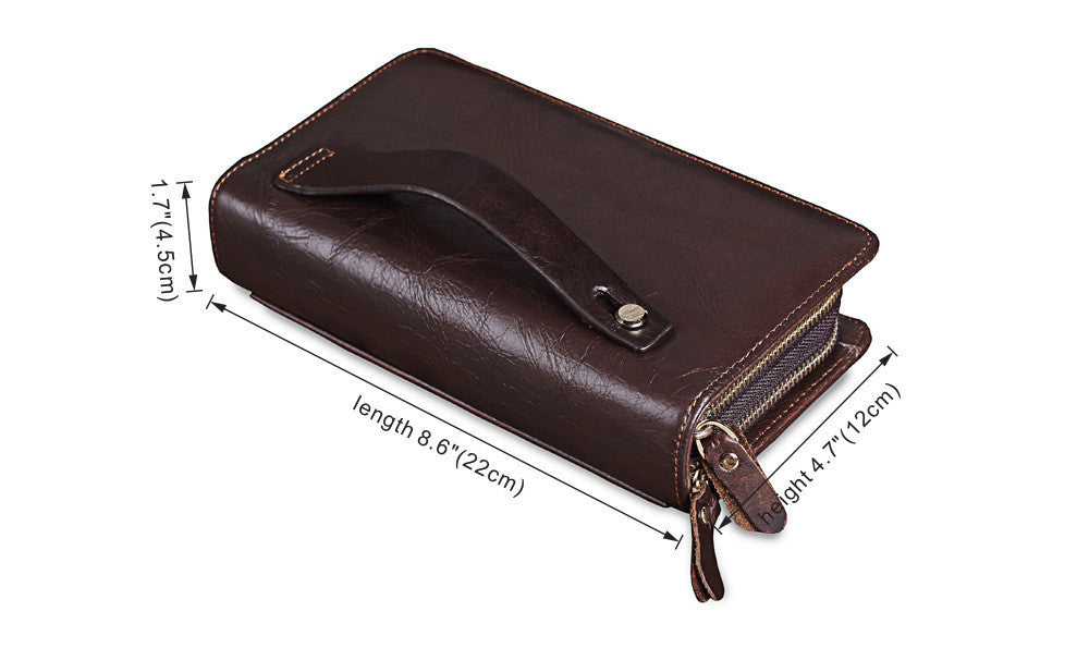 Men's Small Bag Business Men Leather Wallet