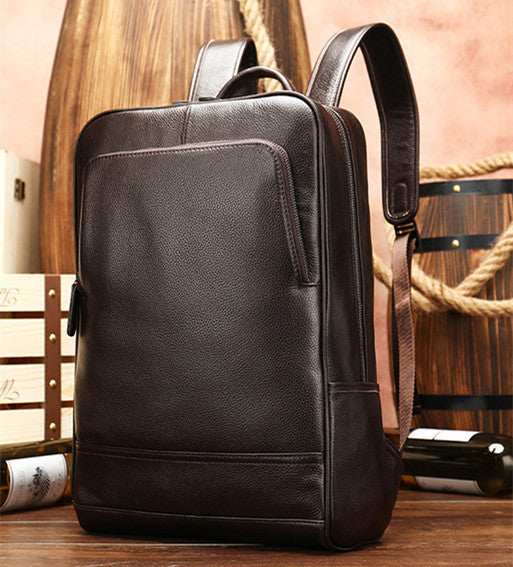 Casual business leather shoulders bag