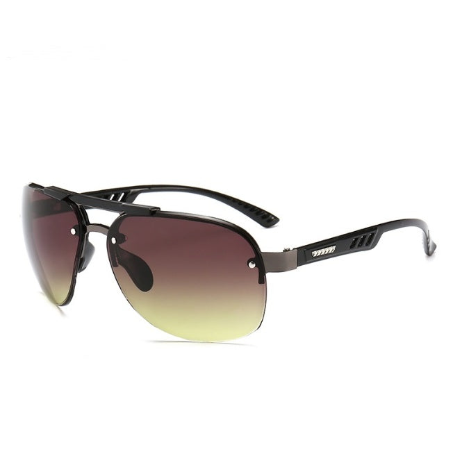 Cycling fishing sunglasses metal glasses