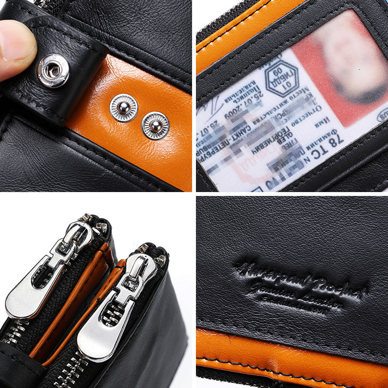 Anti-theft brush wallet