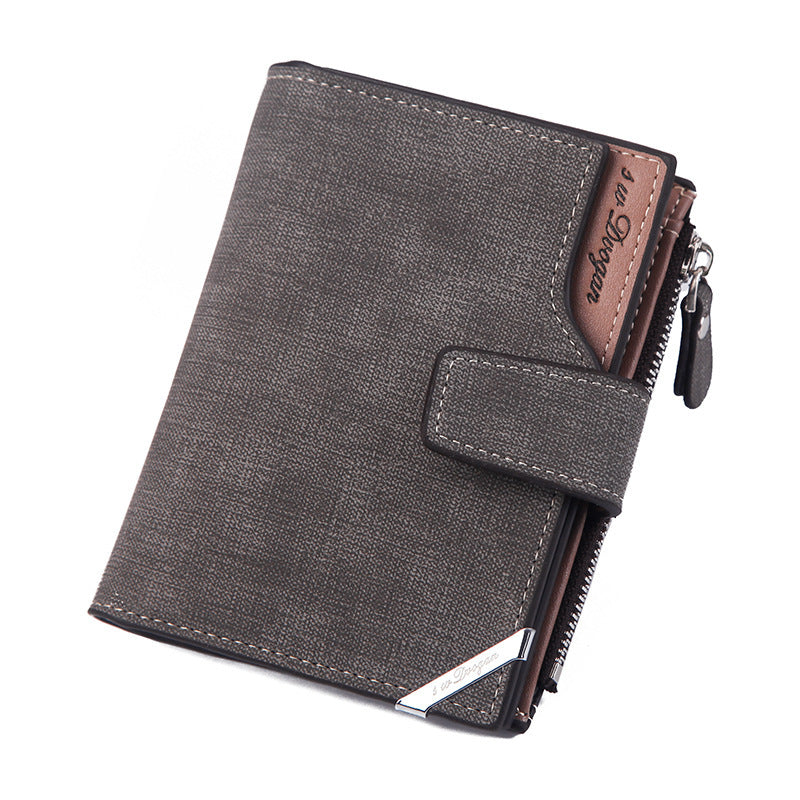 Korean Style Men's Multifunctional Wallet Short Wallet