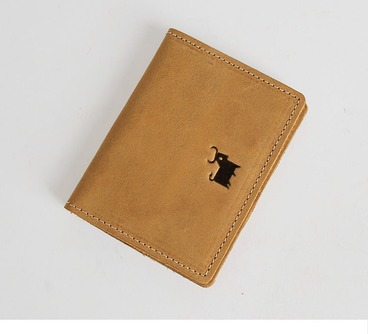 Men's leather wallet