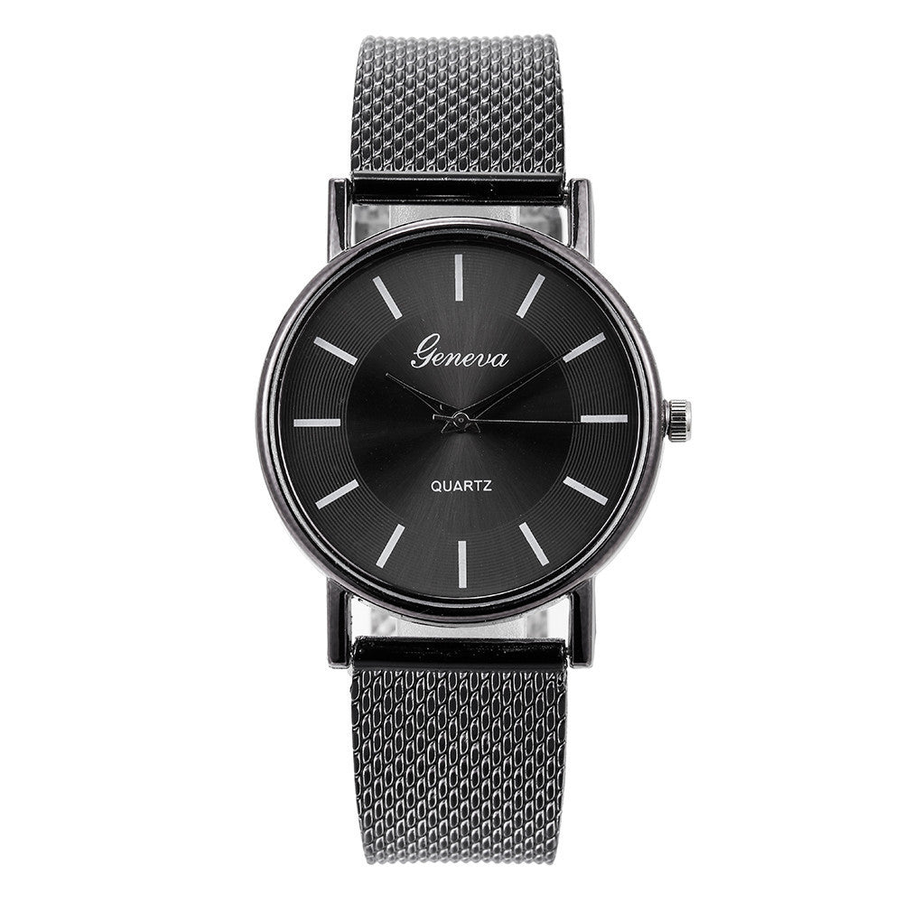 Fashion mesh strap watch