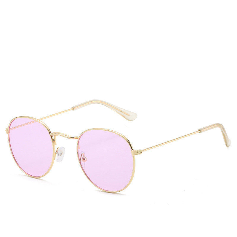 Colorful reflective sunglasses