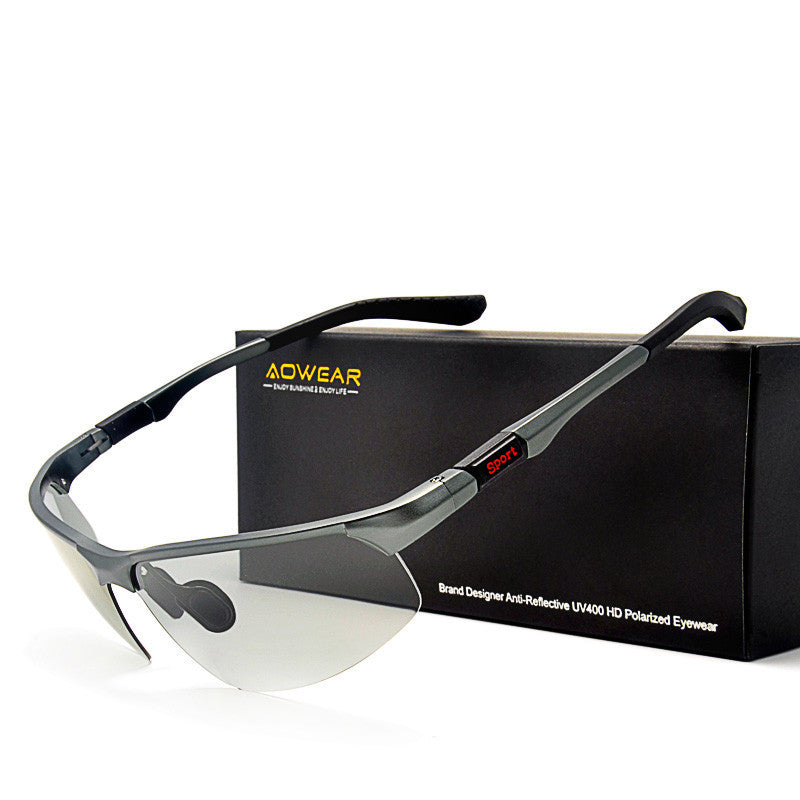 Riding Glasses, Driving Sunglasses, Aluminum-Magnesium Polarized Sunglasses