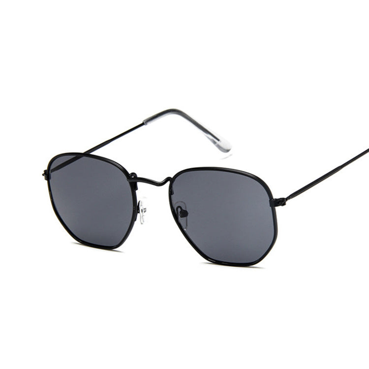 Metal Polygonal Sunglasses Men's And Women's Fashion Sunglasses