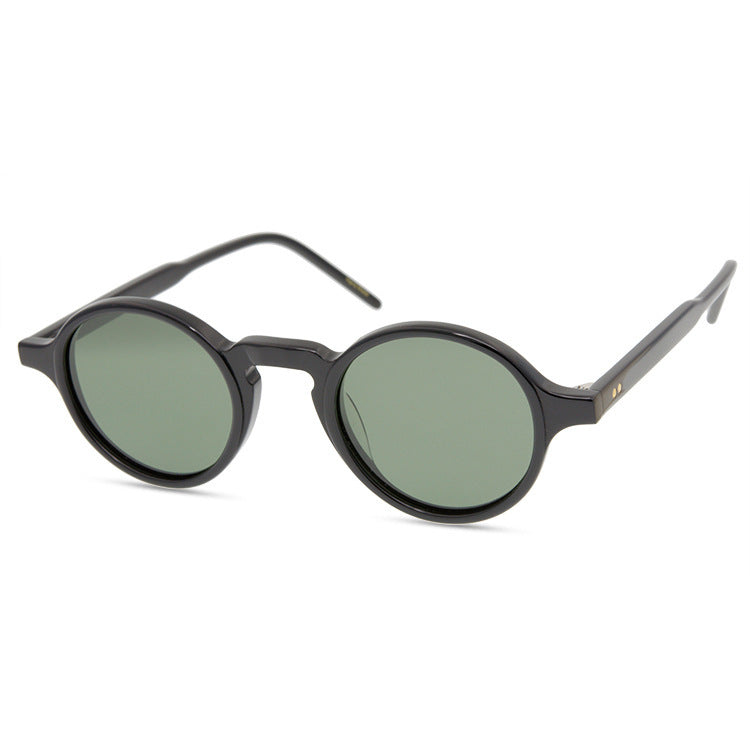 Circular Frame Plate Polarizing Sunglasses Circular Sunglasses