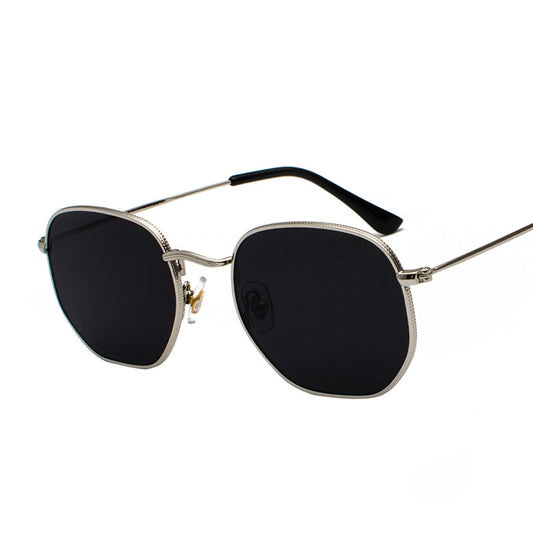 Fashion Metal Glasses Men's Literary Style Sunglasses