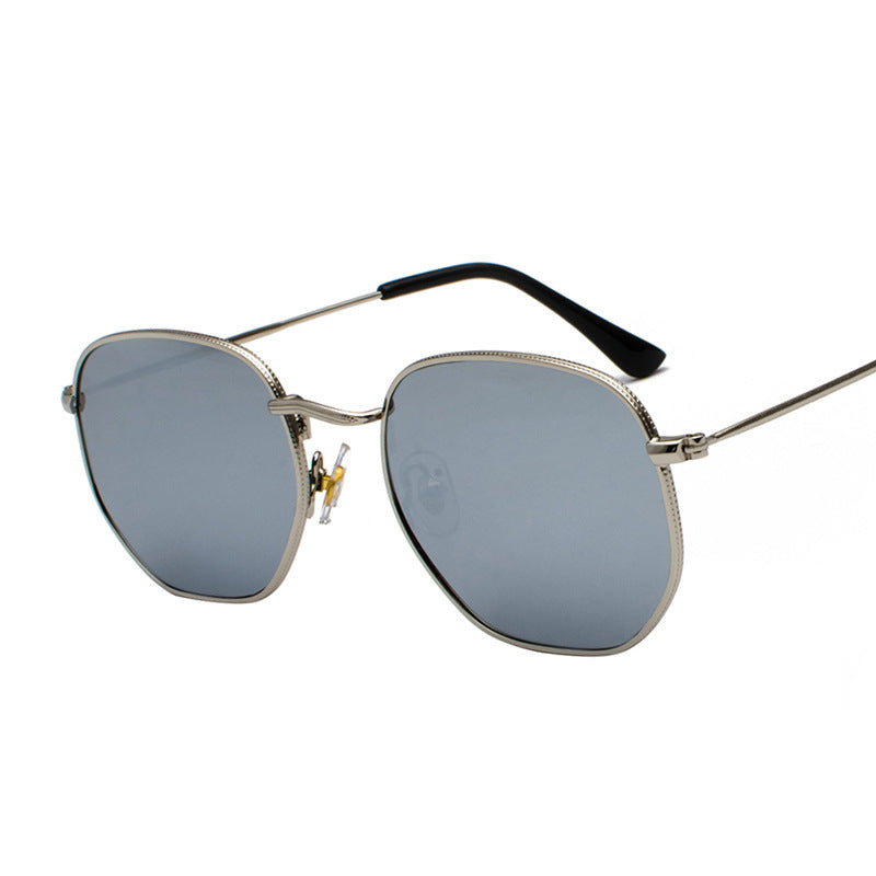 Fashion Metal Glasses Men's Literary Style Sunglasses