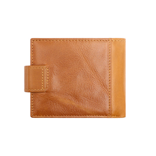 Eagle Hand-Polished Men's High-end First Layer Cowhide Wallet