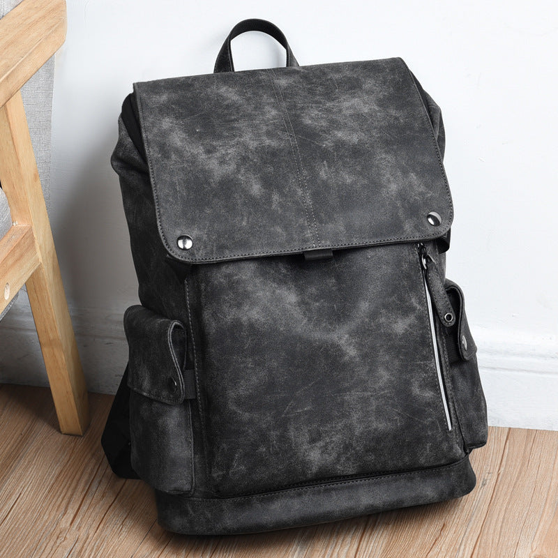 Korean Men's Backpack Men's USB Trend Fashion Backpack