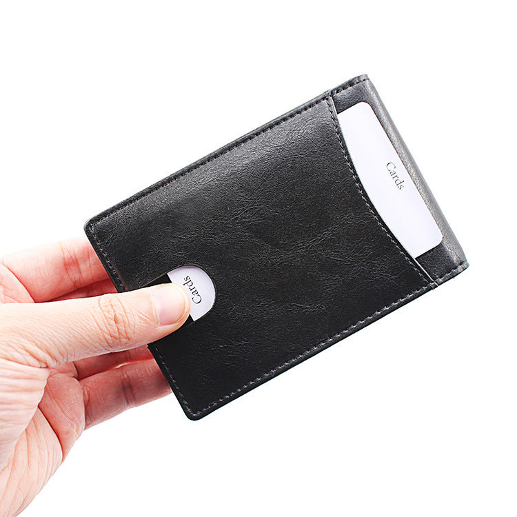 Anti-theft Cowhide Men's Wallet