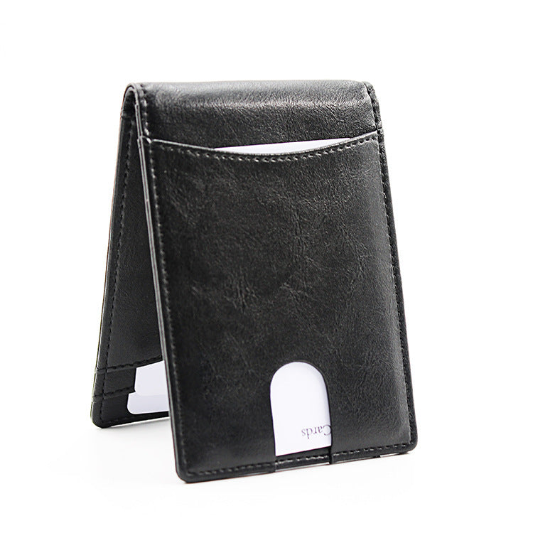 Anti-theft Cowhide Men's Wallet