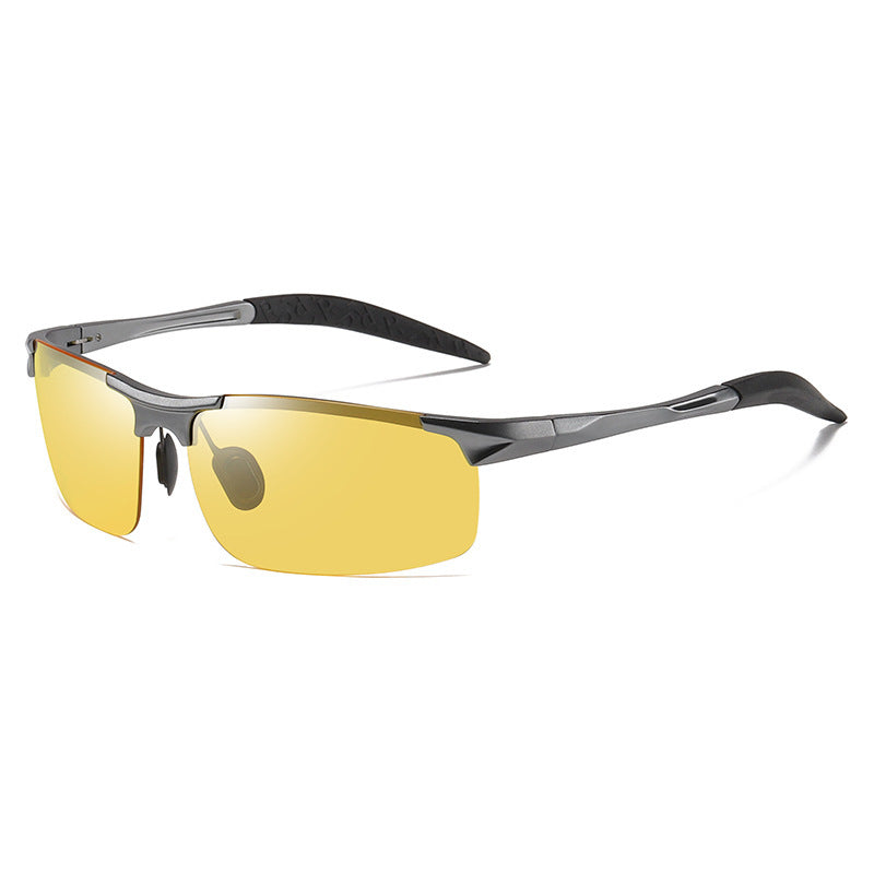 Day And Night Color-changing Glasses Driving Sunglasses