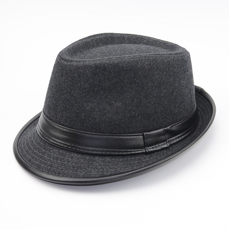 Fedora Hat Jazz Style  Bowler Hat for men 58cm