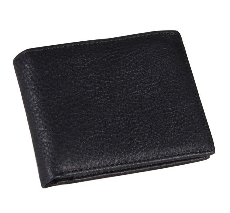 J.M.D October new wallet short real leather wallet back to the old cowhide wallet 8054