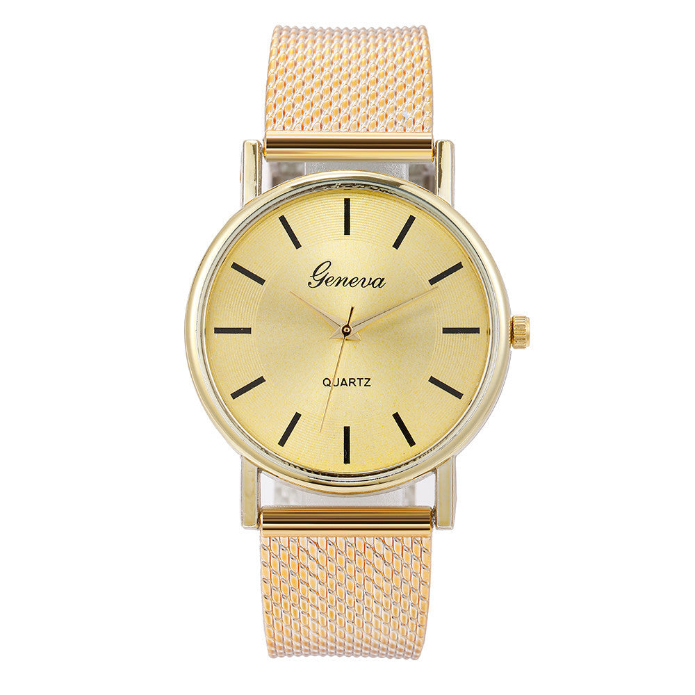 Fashion mesh strap watch