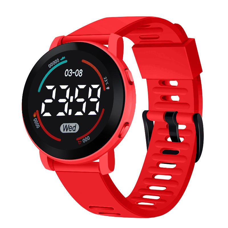 Simple Casual Exercise New M6 Waterproof Electronic Watch