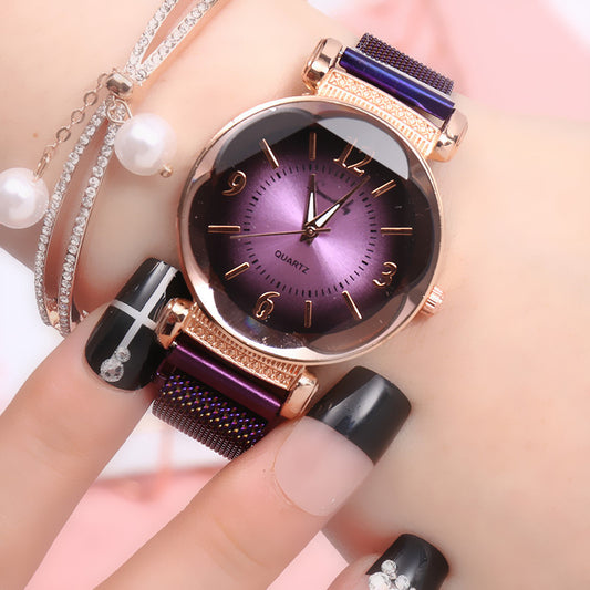 Neutral Watch Ladies Simple Fashion Steel Belt Quartz