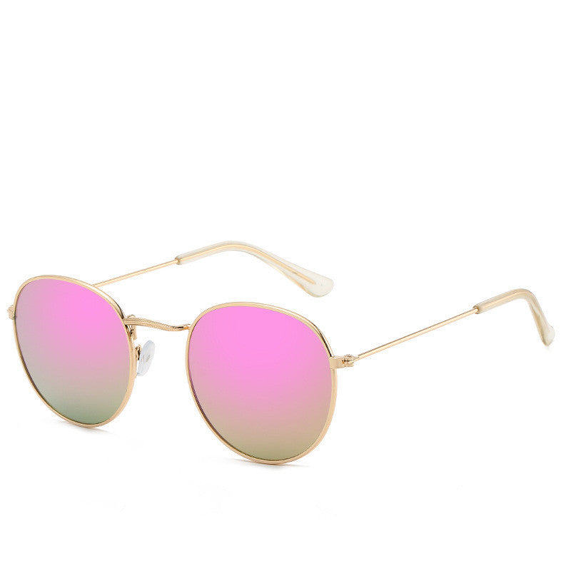 Colorful reflective sunglasses