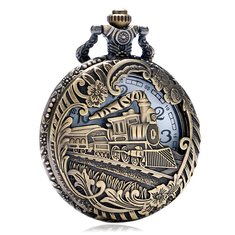 Classic retro Quartz Pocket Watch