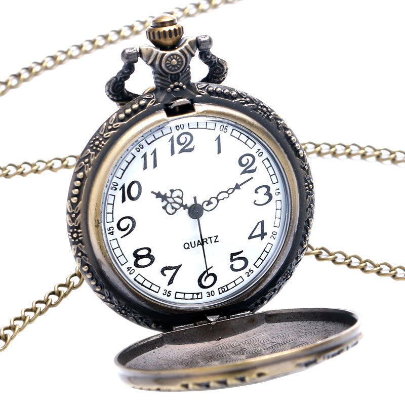 Classic retro Quartz Pocket Watch