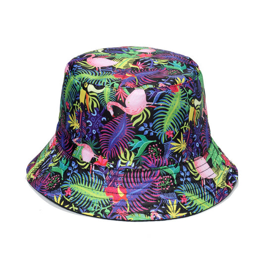 Casual Beach Printing Bucket Hat