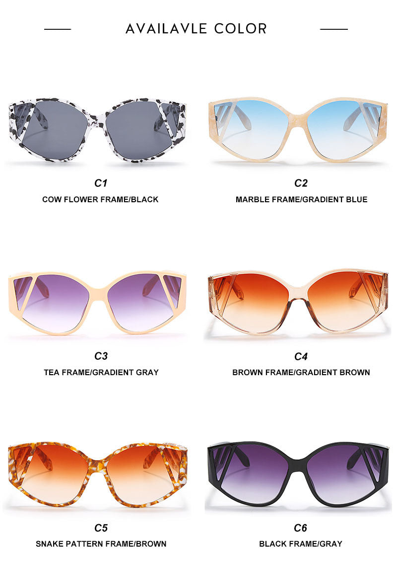 Cat eye sunglasses