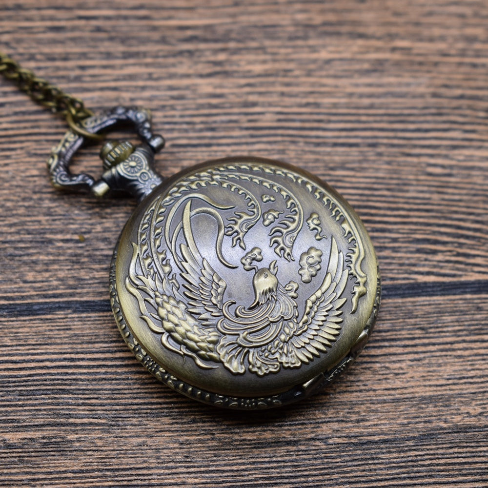 Pocket watch with Phoenix cross