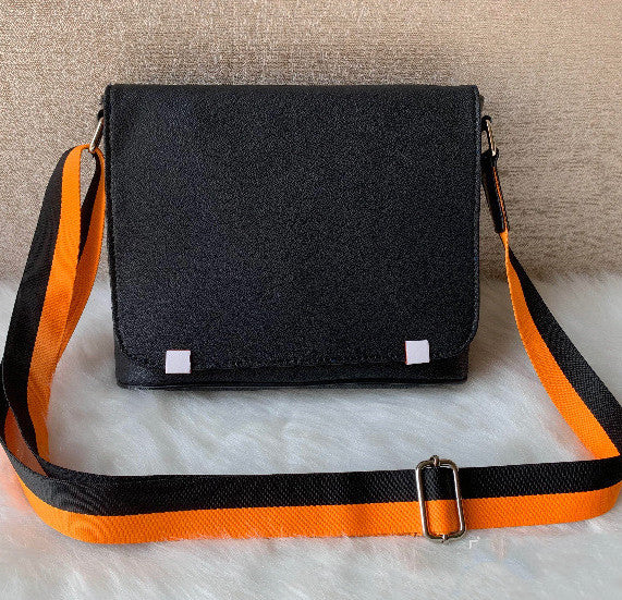 Men's Shoulder Graffiti Crossbody Bag