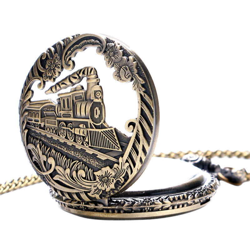 Classic retro Quartz Pocket Watch