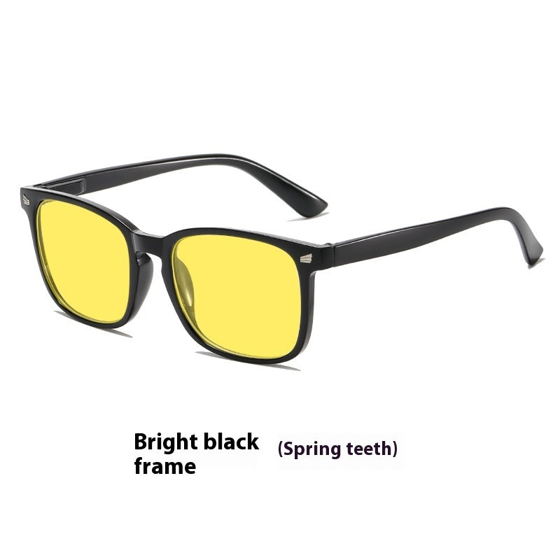 Night Vision Anti Blue Light Yellow Men And Women Phone Eye Protection Glasses