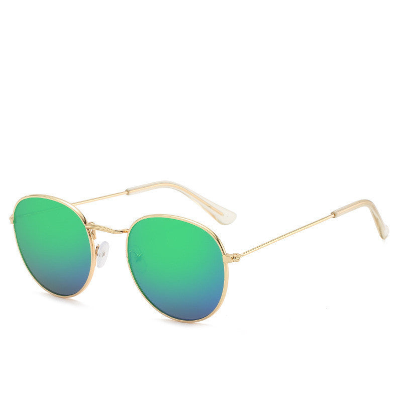 Colorful reflective sunglasses