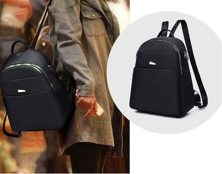 Oxford Cloth Fashion Casual All-Match Backpack