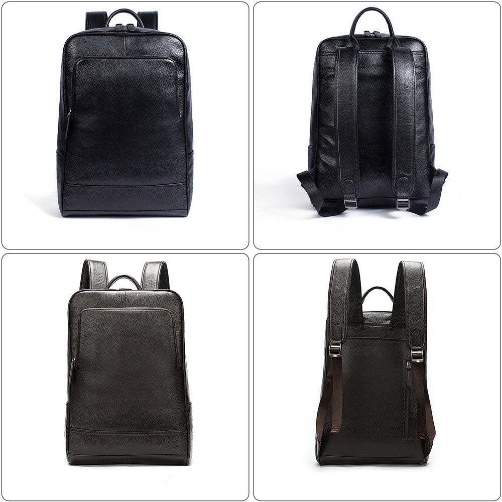 Casual business leather shoulders bag