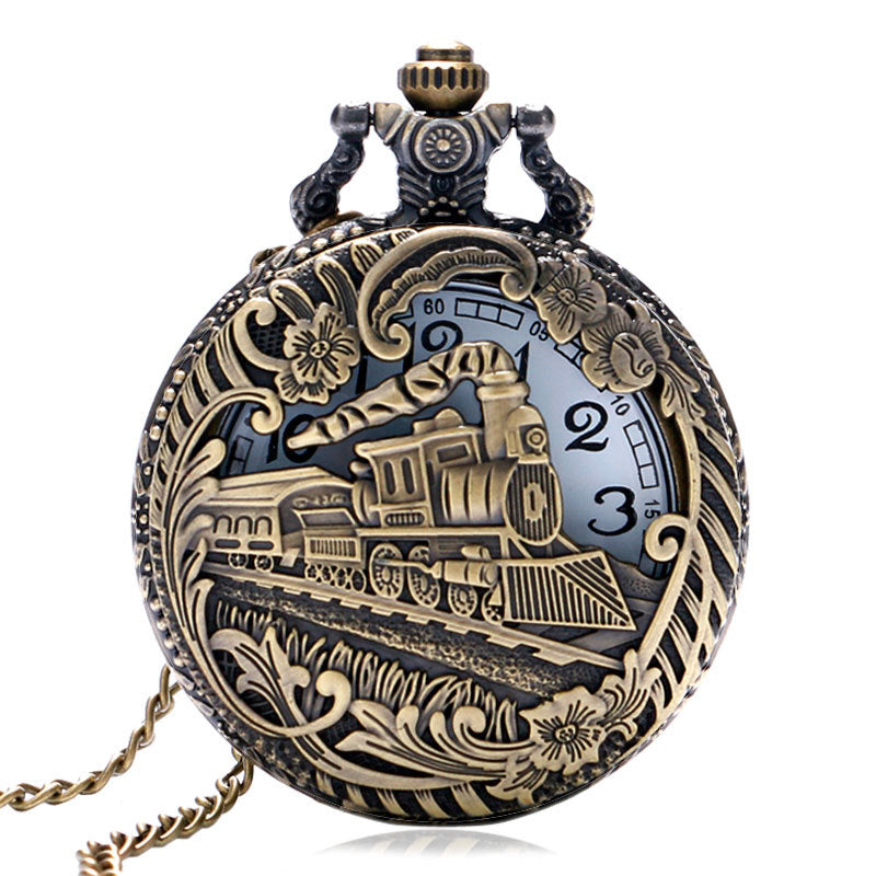 Classic retro Quartz Pocket Watch