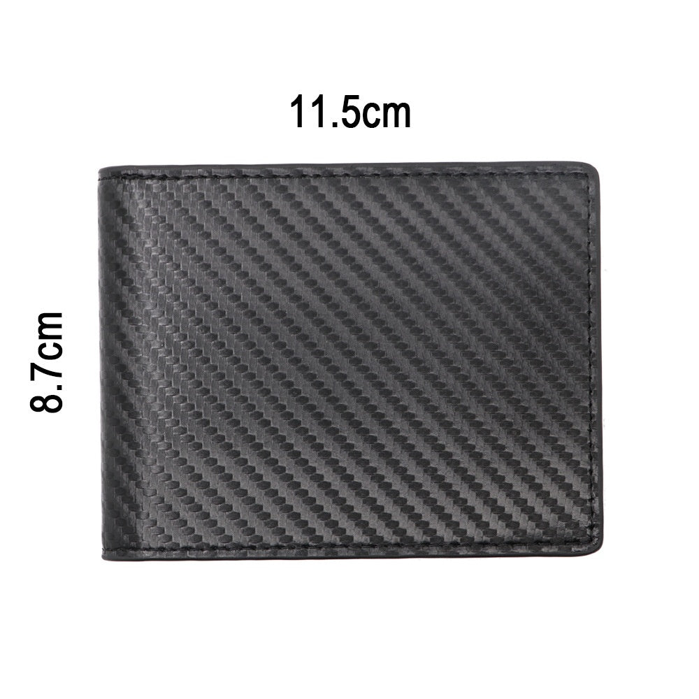 Carbon fiber men's wallet