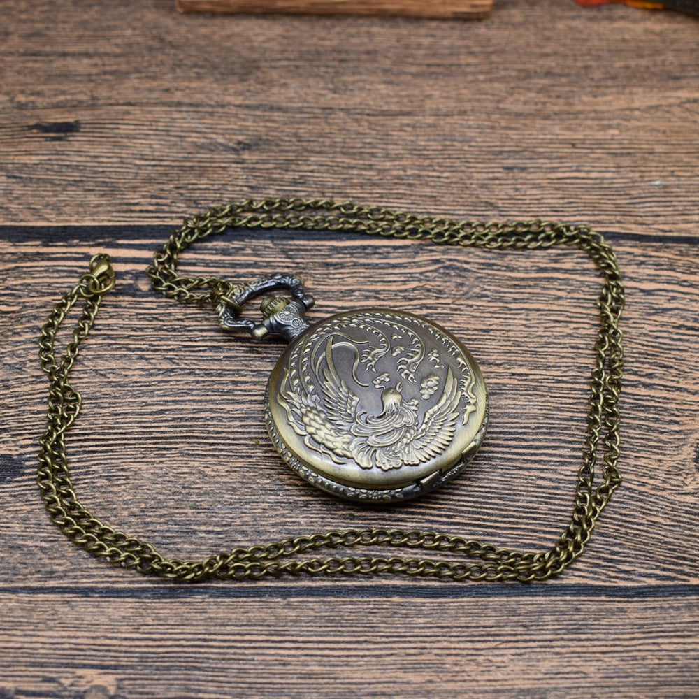 Pocket watch with Phoenix cross