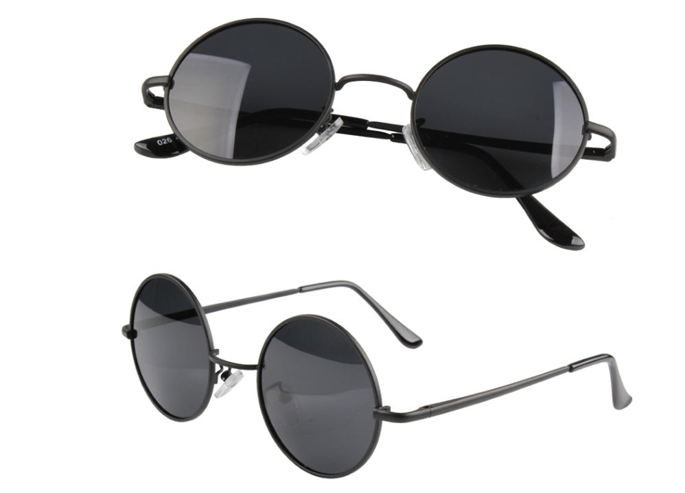 Round mirror polarized sunglasses round sunglasses