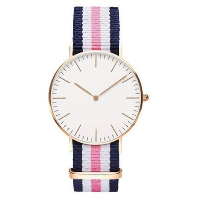 Nylon with two-needle watch