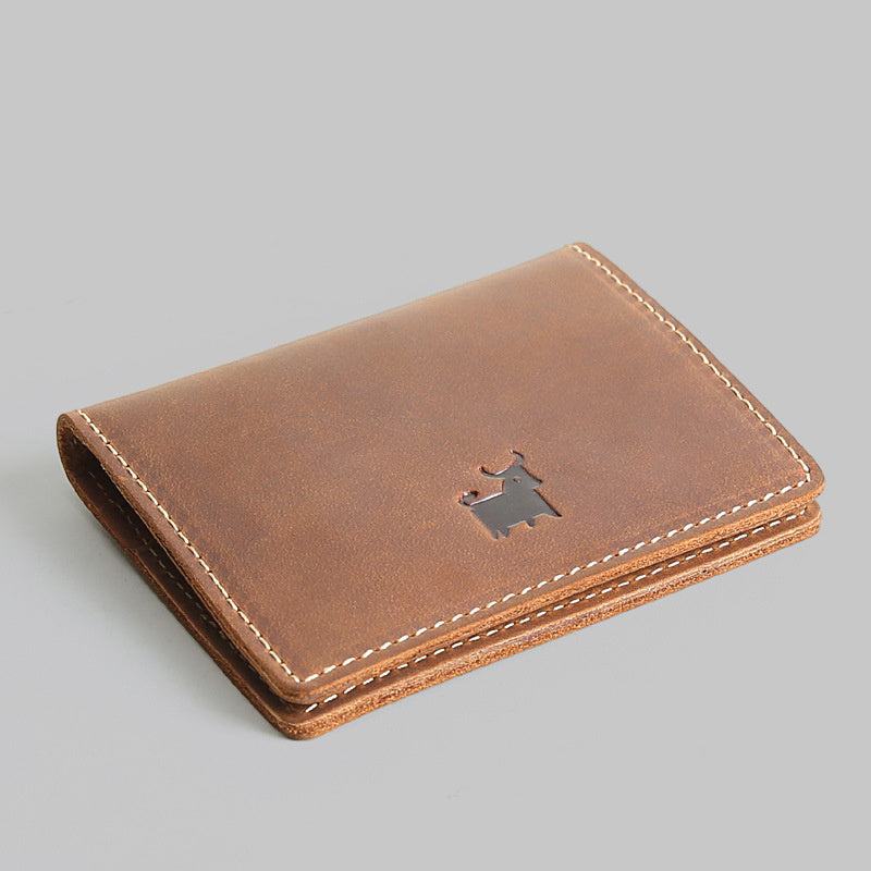 Men's leather wallet