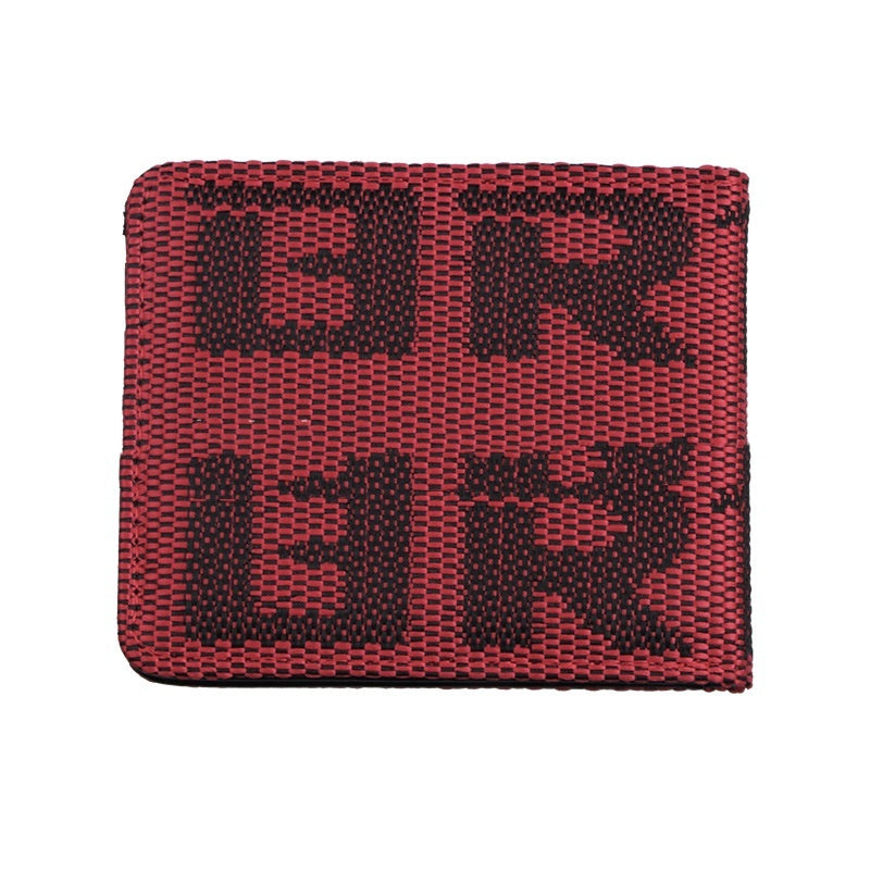 Car Modified Wallet Racing Modified Fabric Short Wallet