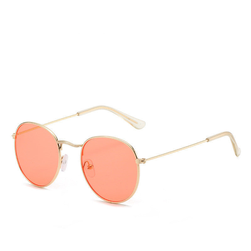 Colorful reflective sunglasses