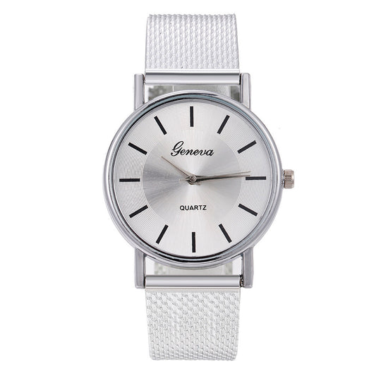 Fashion mesh strap watch