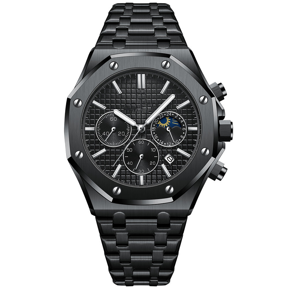 Fashionable And Handsome Men's Watch Men's Fully Automatic