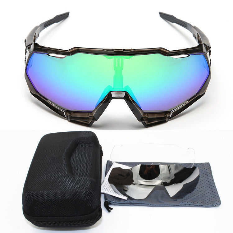 Bicycle riding glasses